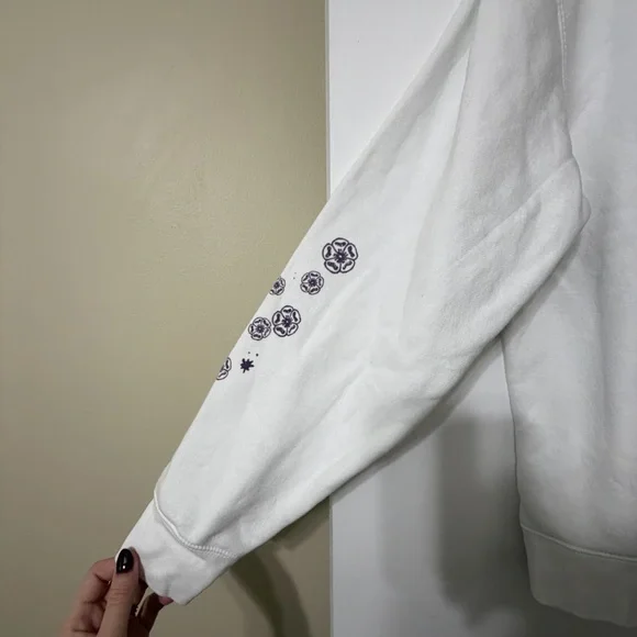 White and Purple Speak Now Taylor’s Version Tracklist Crewneck Sweatshirt Size L - Picture 4 of 8